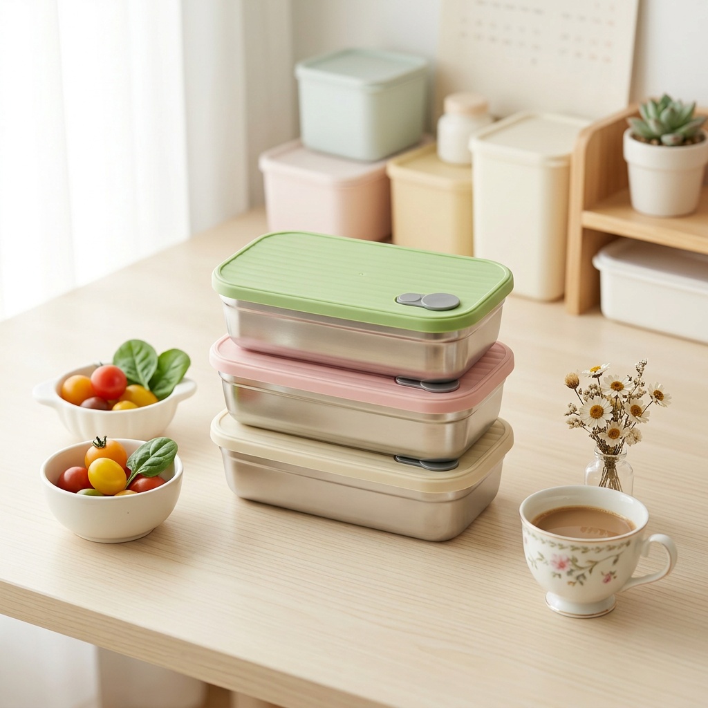 Meal Prep List - 스테인리스 스틸 도시락 금속 도시락 전자레인지용