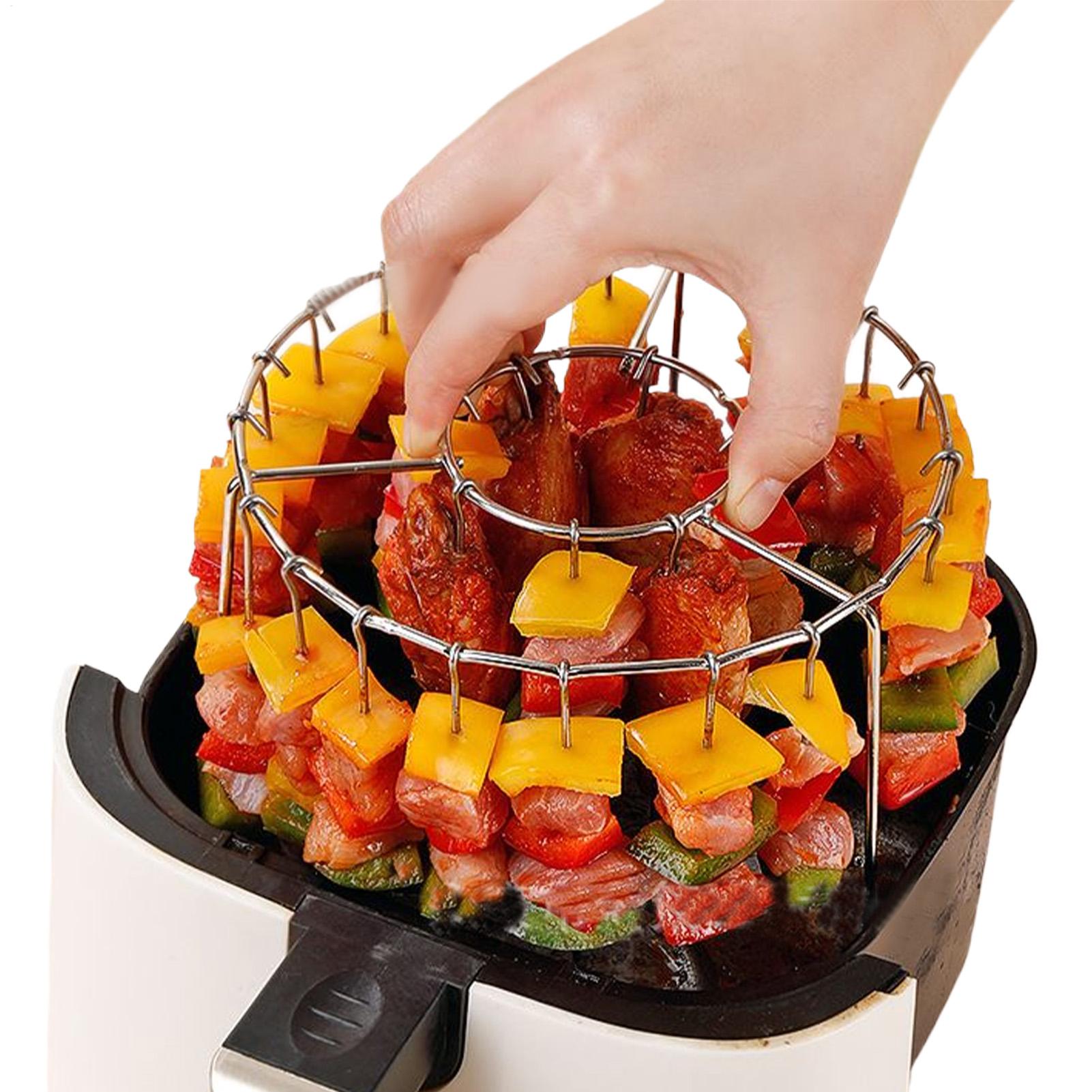 Meal Prep List - 에어프라이어 바베큐 랙 에어프라이어 꼬치 꽂이