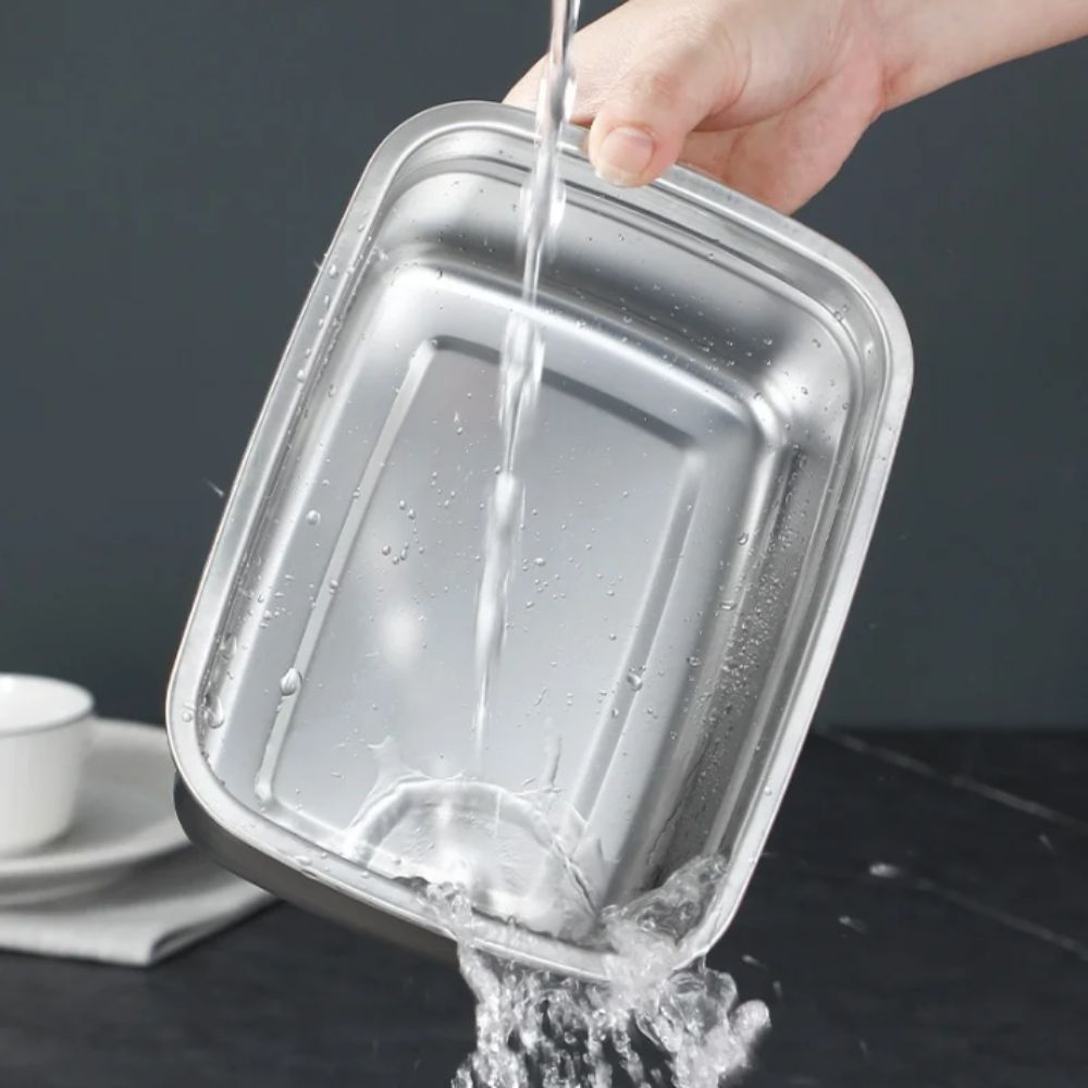 스테인레스 스틸 캠핑 도시락 상자 봉인 된 누출 방지  - Meal Prep Glass Containers 리뷰 및 가격