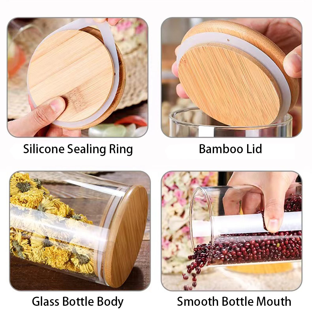 4/8pcs 250ml 500ml 1000ml 유리 항 - Meal Prep Glass Containers 리뷰 및 가격