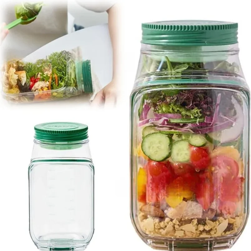 2026 신형 휴대용 플라스틱 샐러드팟 올인원 용기 재 - Meal Prep Glass Containers 리뷰 및 가격