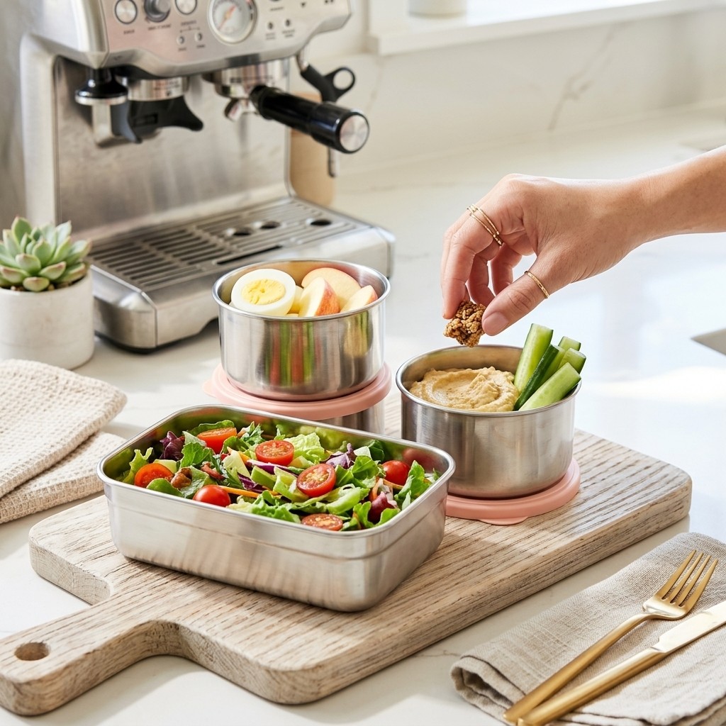 전자레인지 사용 가능 304 스테인리스 도시락 세트 벤 - Meal Prep List 리뷰 및 가격