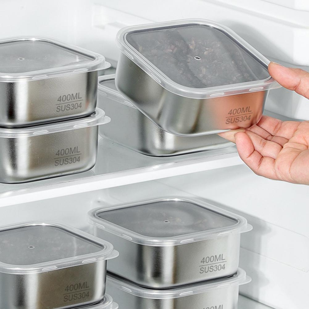 13.5온스 스테인리스 스틸 도시락통, 투명 밀폐 뚜껑 - Meal Prep Diet 리뷰 및 가격
