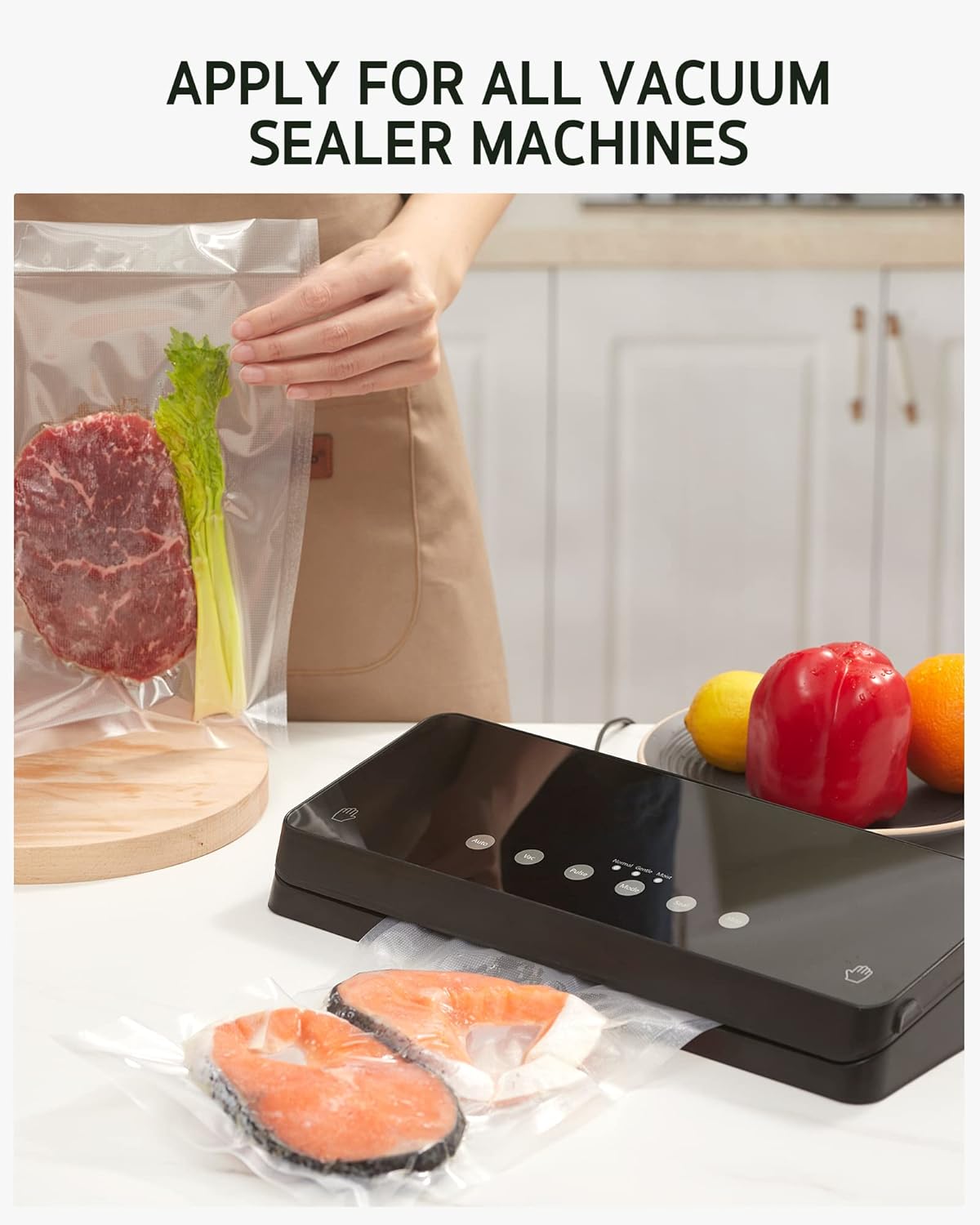 150개 진공 밀봉 백, 사전 재단된 상업용 BPA 프 - Meal Prep Bulking 리뷰 및 가격