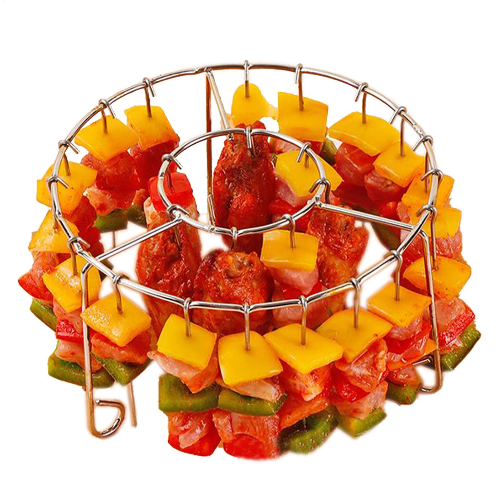 에어프라이어 바베큐 랙 에어프라이어 꼬치 꽂이 랙 식사 - Meal Prep List 리뷰 및 가격