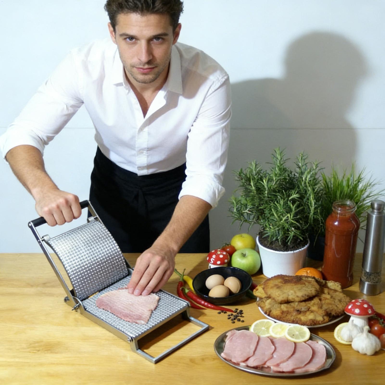 고기 연육기 스테인리스 스틸 수동 주방 도구 돼지고기  - Meal Prep Manual 리뷰 및 가격