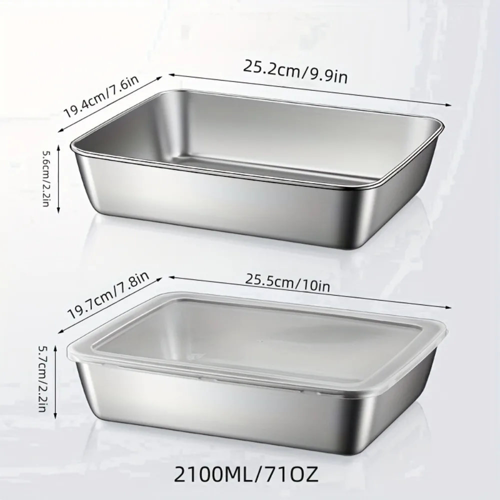 5종 스테인리스 스틸 식품 보관 용기, 냉장고 냉동고용 - Meal Prep Glass Containers 리뷰 및 가격