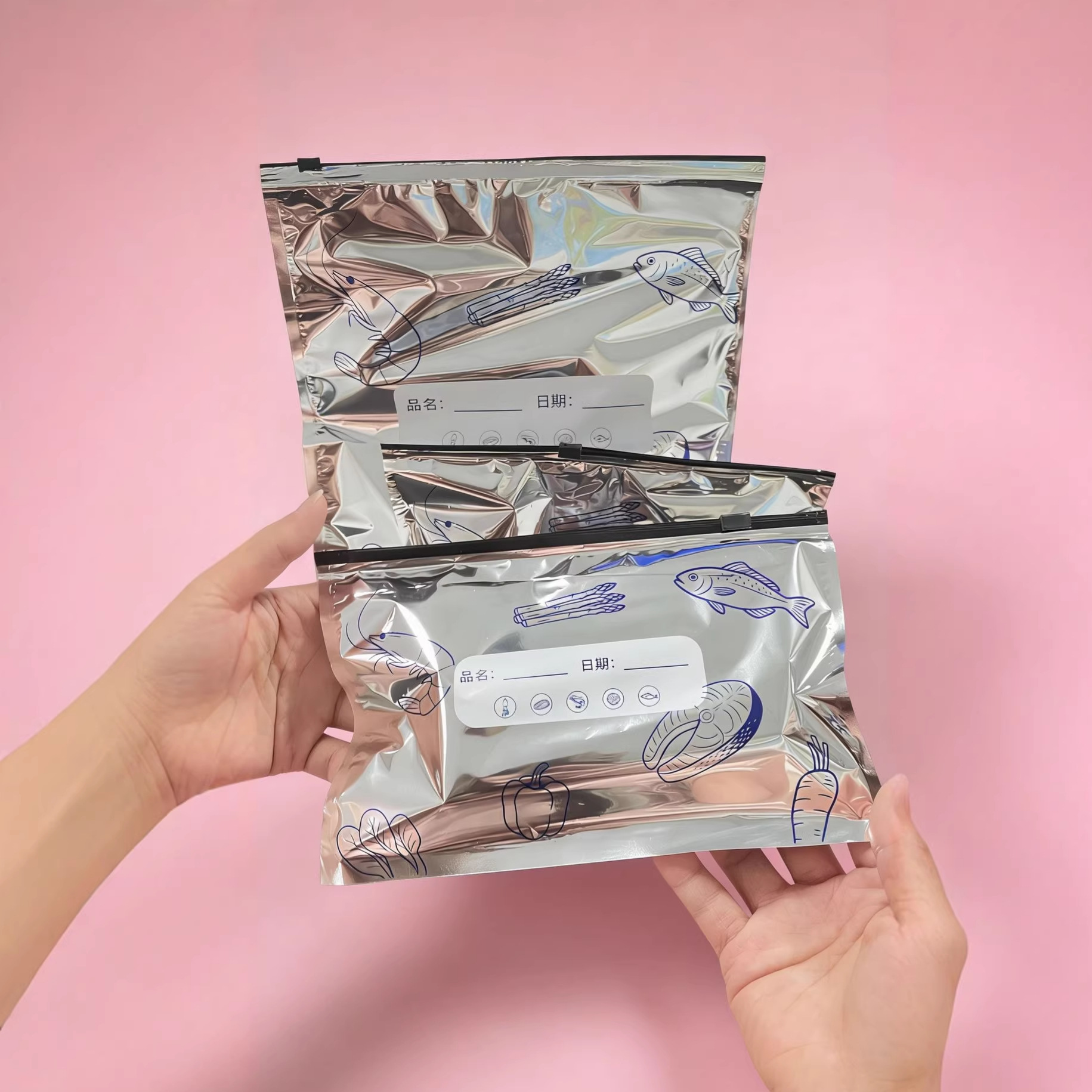 대량 48개 실버 주방 보관 가방 – 밀봉 지퍼가 있는 - Meal Prep Bulking 리뷰 및 가격