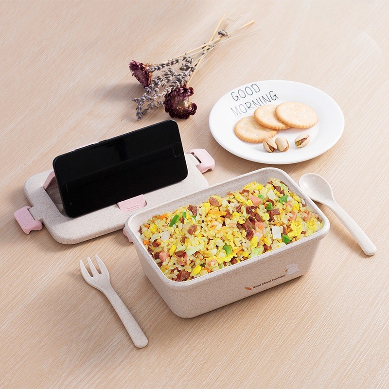 친환경 밀짚 식사 준비 용기 단층 전자레인지 사용 가능 - Meal Prep Diet 리뷰 및 가격