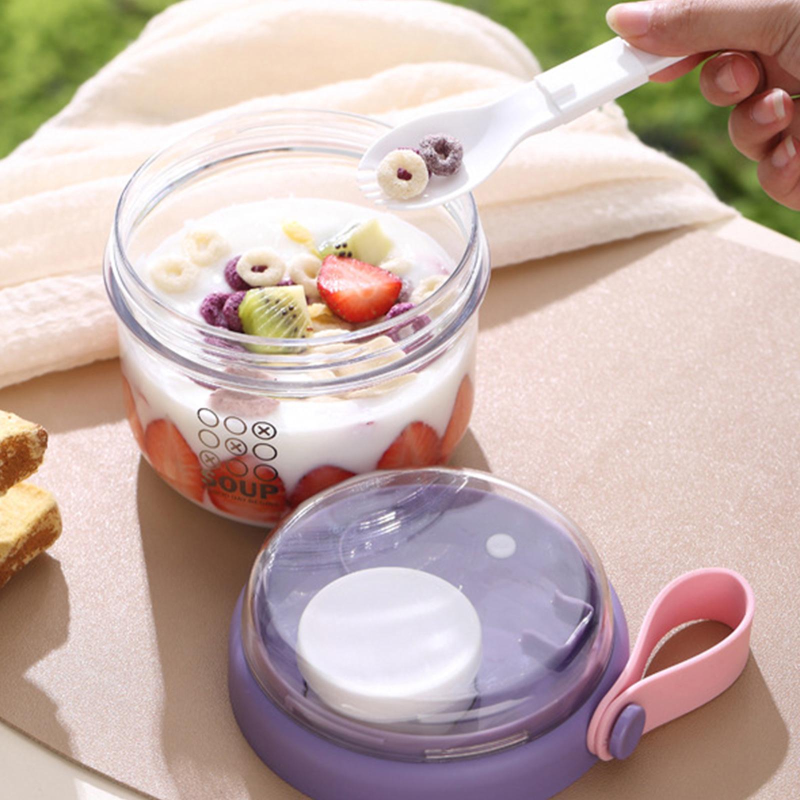 샐러드 컵 밀폐 뚜껑 오버나이트 오트 컨테이너 (샐러드 - Meal Prep Overnight Oats 리뷰 및 가격