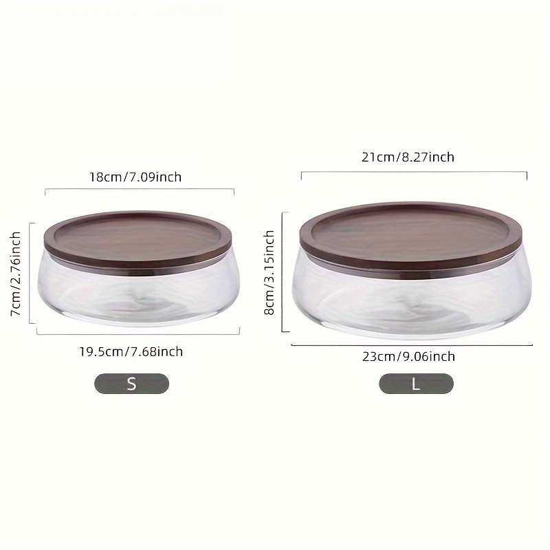 나무 뚜껑이 있는 유리 용기 – 식품 보관, 서빙 및  - Meal Prep Glass Containers 리뷰 및 가격