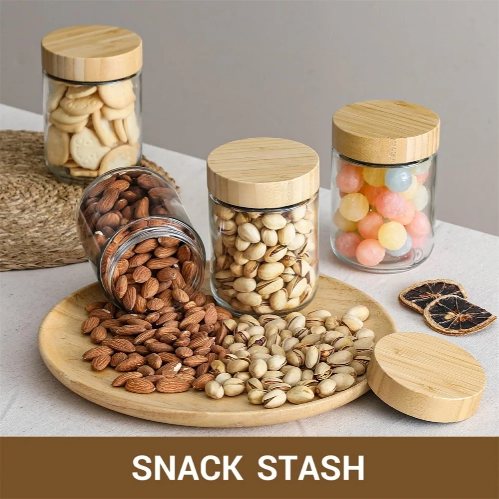예스4 팩 16온스 오버나이트 오트밀 용기(대나무 뚜껑 - Meal Prep Overnight Oats 리뷰 및 가격