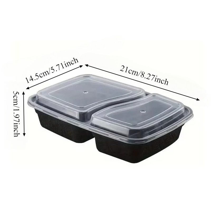 10 세트 뚜껑이 있는 일회용 식품 상자 전자레인지 식 - Meal Prep Glass Containers 리뷰 및 가격