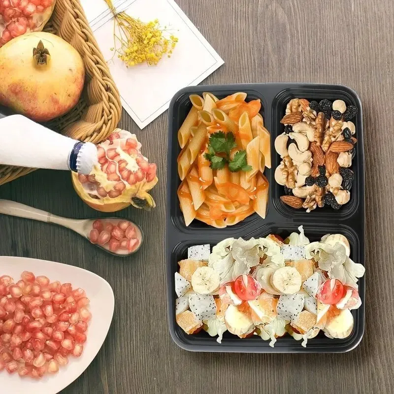 10 세트 뚜껑이 있는 일회용 식품 상자 전자레인지 식 - Meal Prep Glass Containers 리뷰 및 가격