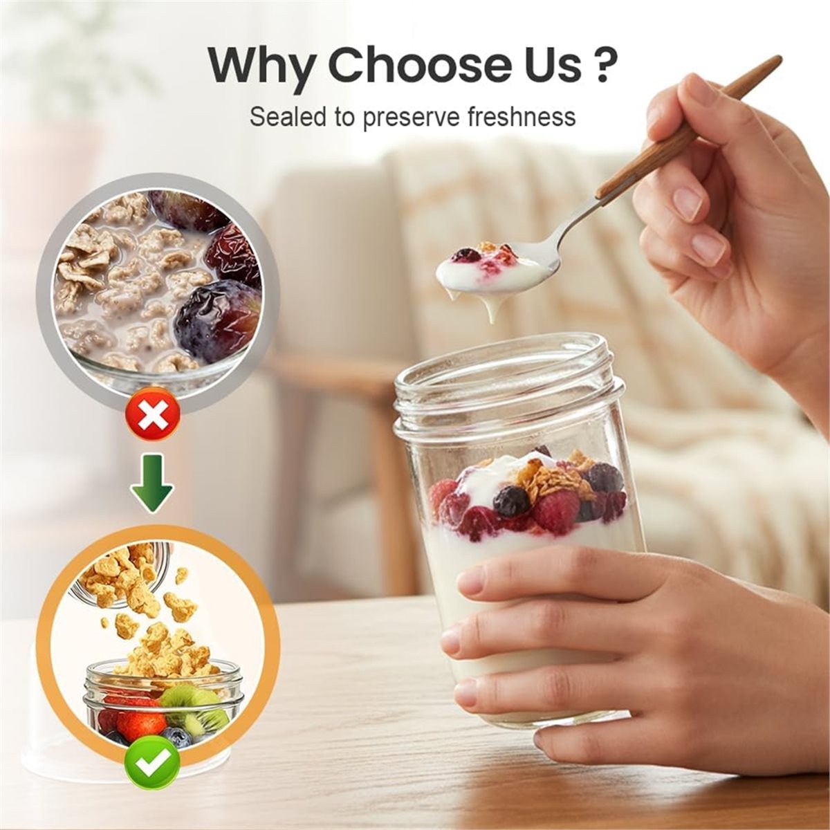 2026 트렌드 오버나이트 오트 컨테이너(뚜껑 포함), - Meal Prep Overnight Oats 리뷰 및 가격